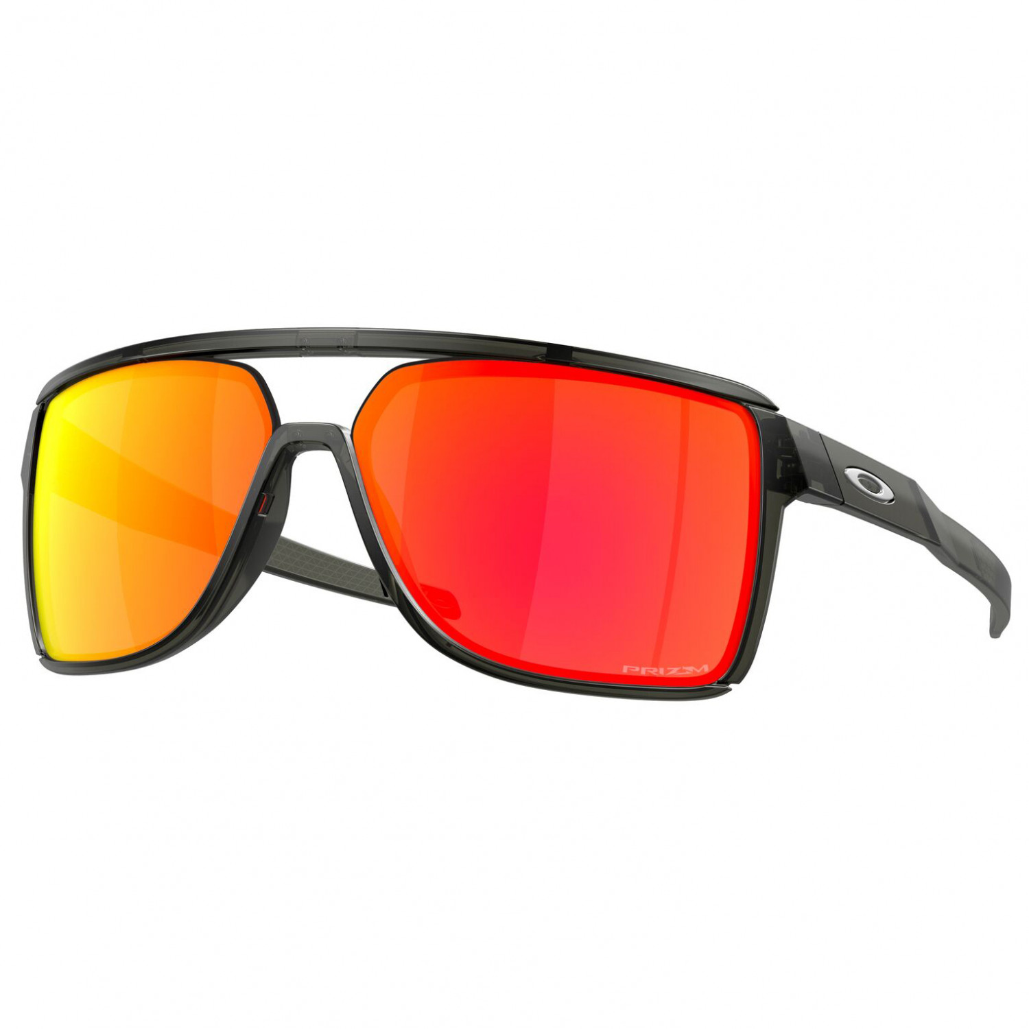 солнцезащитные очки oakley sylas prizm s2 vlt 22% матовый черный Солнцезащитные очки Oakley Castel Prizm S3 (VLT 17%), матовый серый дымчатый