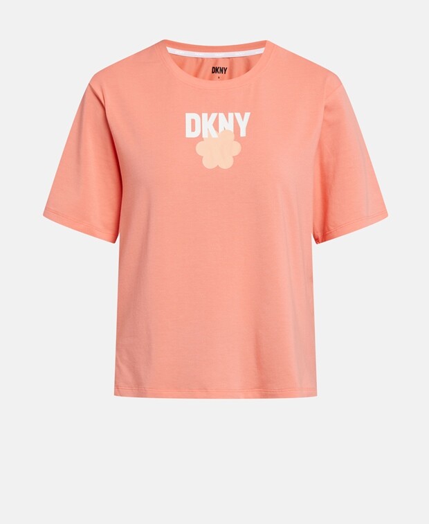 

Пижамный топ DKNY, абрикос