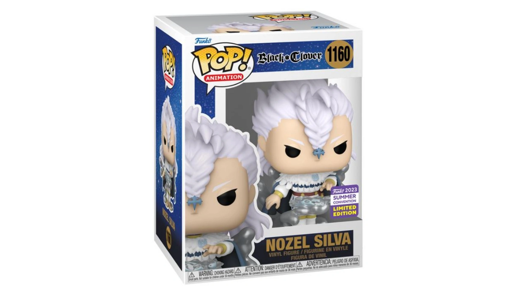 

Funko - Pop! Черный клевер винил Nozel Silva SDCC 2023