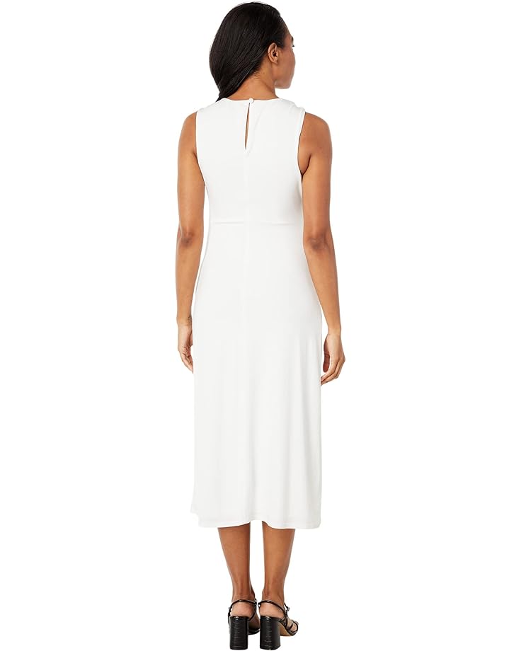 Платье BCBGMAXAZRIA Jersey Twist Front Dress, белый