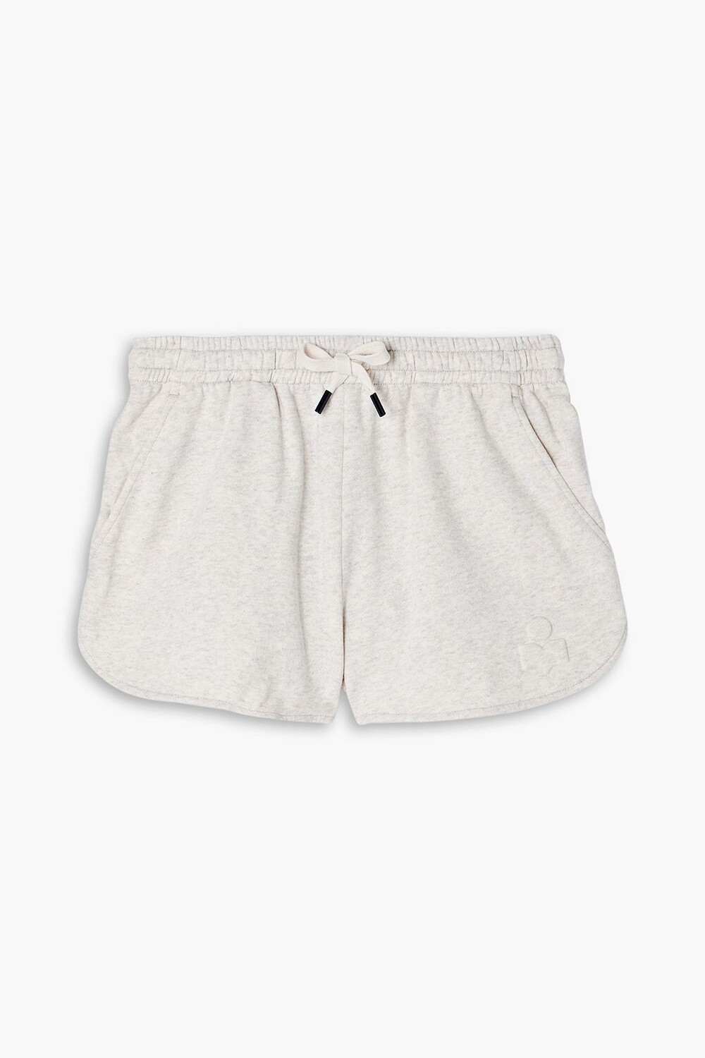 

Шорты из хлопкового джерси с тиснением Mifika ISABEL MARANT ÉTOILE, экру