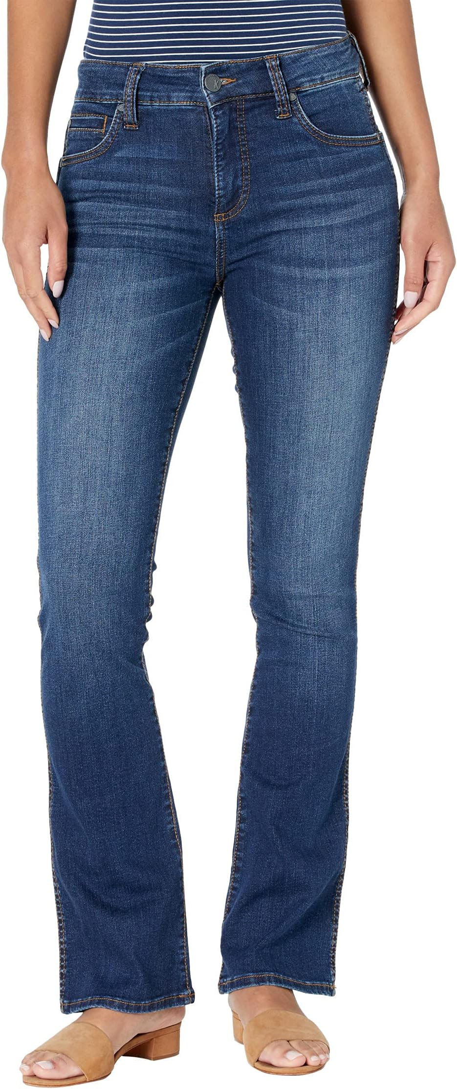 Джинсы Natalie High Rise Bootcut Jeans KUT from the Kloth, цвет Monument компакт диски monument king carole the essential 2cd