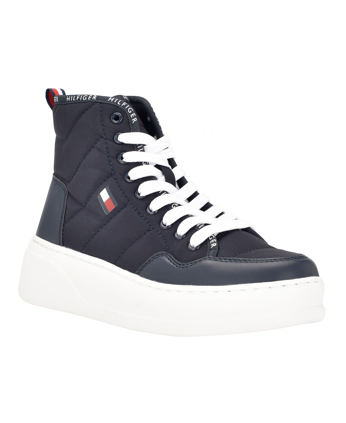 

Женские высокие кроссовки на шнуровке Gemmy Tommy Hilfiger, синий