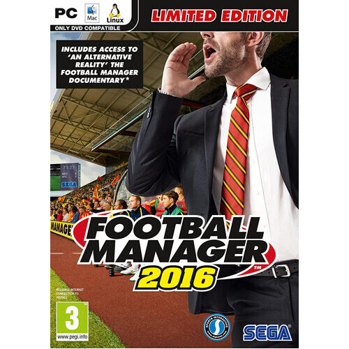 

Видеоигра Football Manager 2016 Limited Edition – Pc