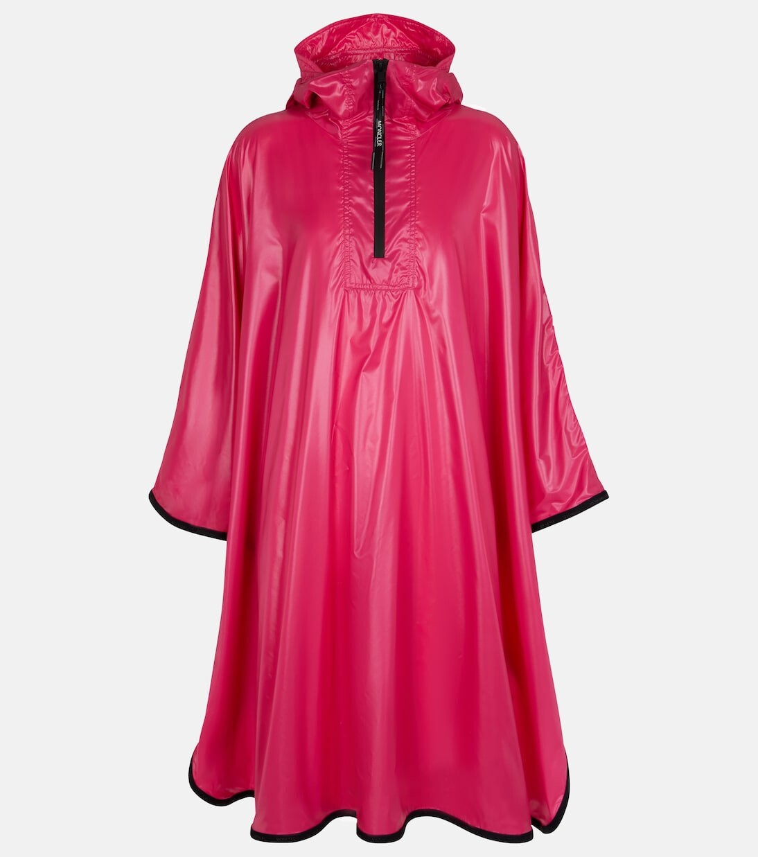 

Дождевое пончо Moncler, красный