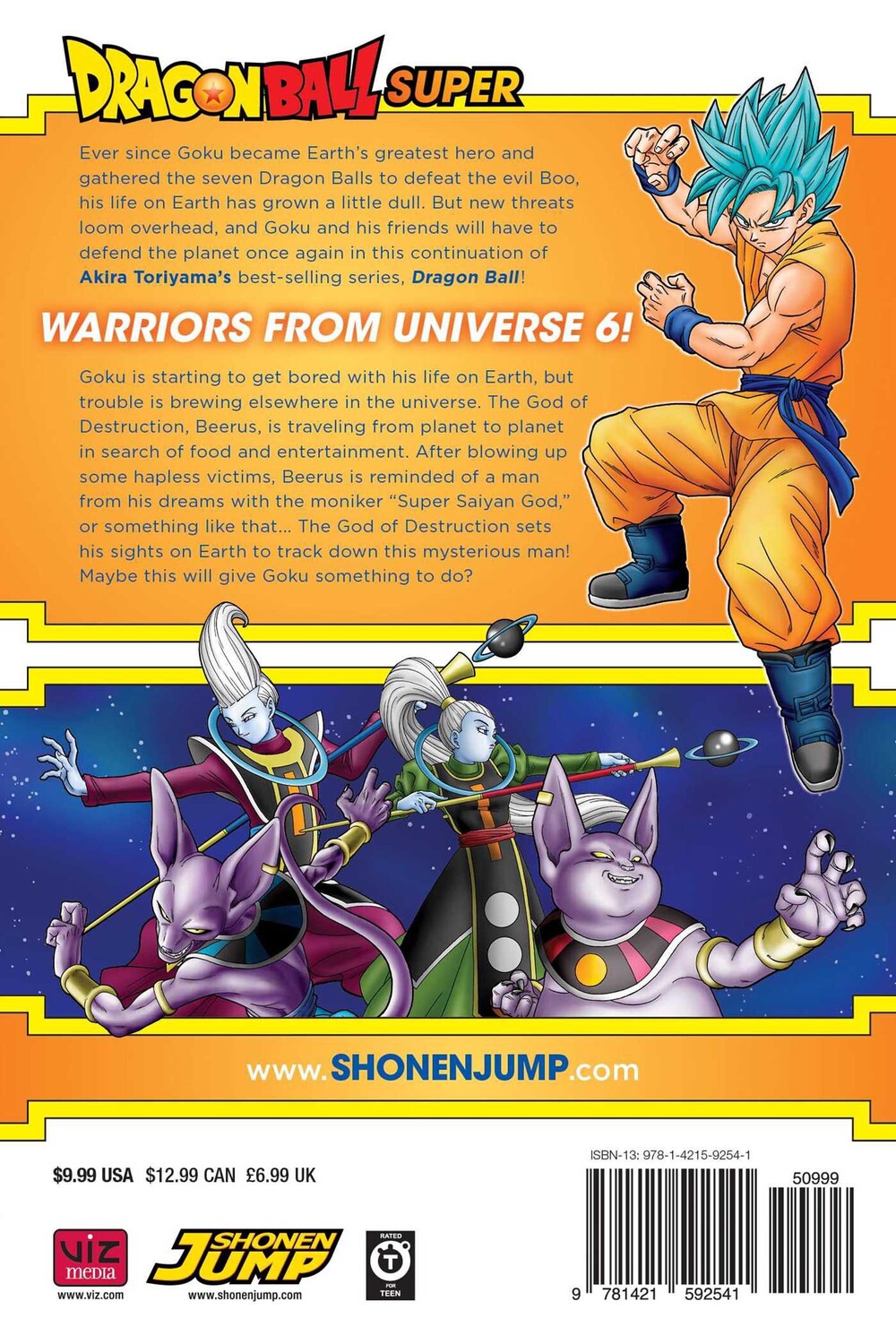 

Манга Dragon Ball Super Manga Volume 1