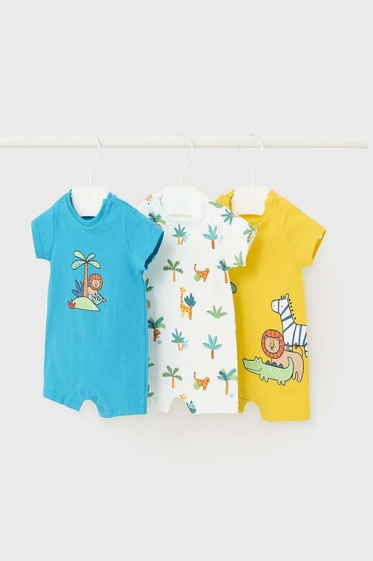 

Mayoral Newborn Комбинезон, 3 шт., мультиколор