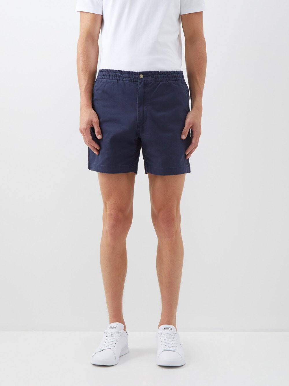 

Твиловые шорты prepsters из смесового хлопка Polo Ralph Lauren, синий