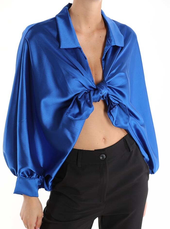

Повседневная рубашка, цвет Electric blue