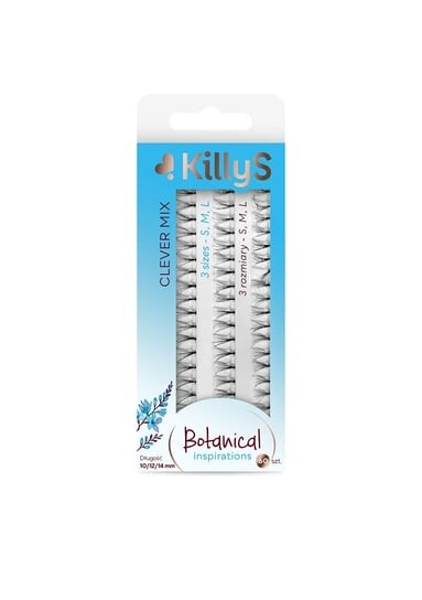 

Пучки накладных ресниц 3 размера - S M L Botanical Inspirations Clever Mix, Killys