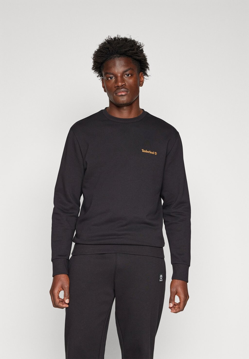 

Толстовка Small Logo Print Crew Timberland, черный