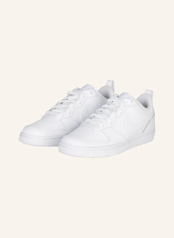 

Кроссовки court borough low Nike, белый