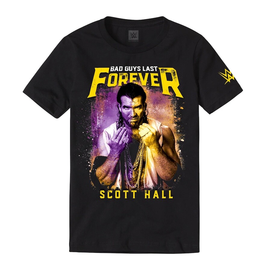 

Футболка с коротким рукавом WWE Authentic Razor Ramon, черный