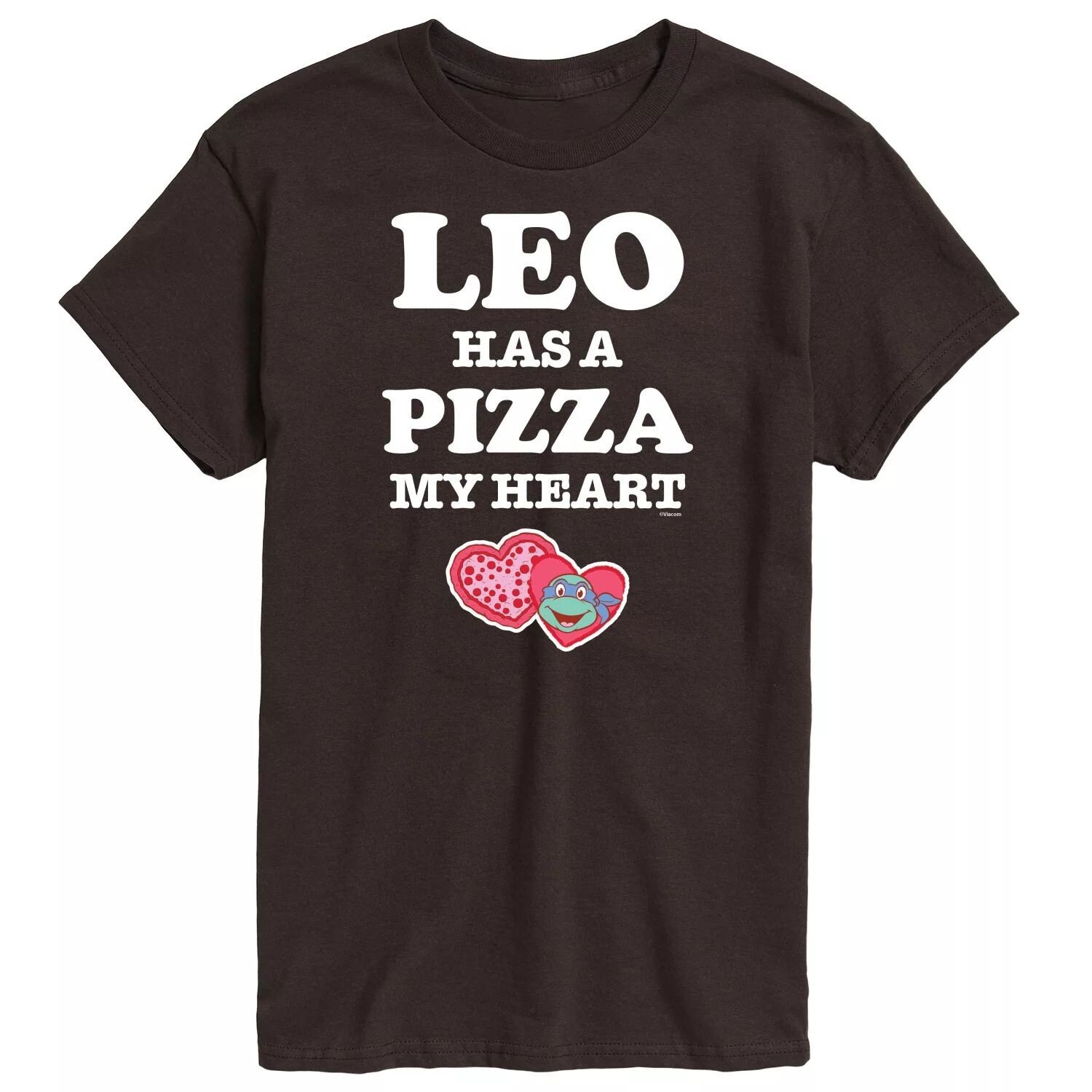 

Мужская футболка TMNT Pizza My Heart Leo Licensed Character