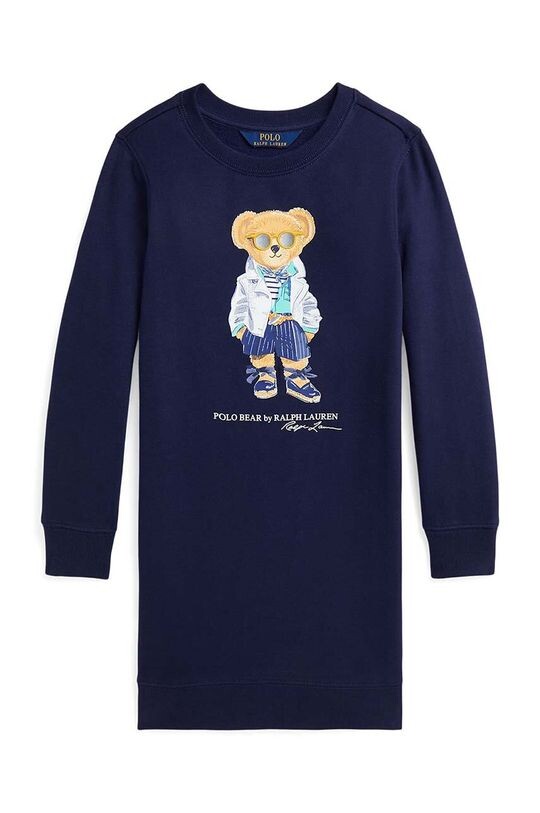 

Детское платье Polo Ralph Lauren, темно-синий