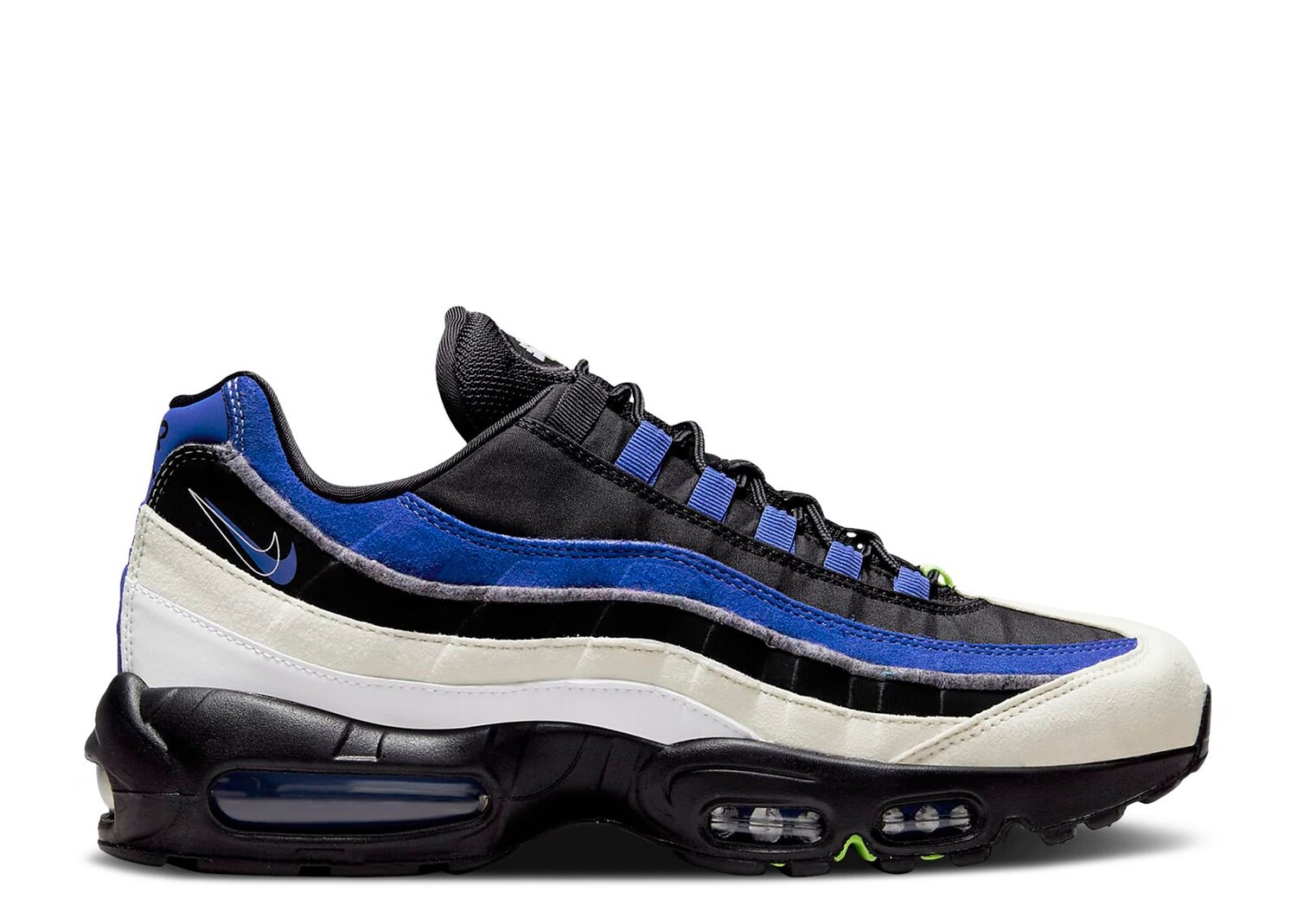 

Кроссовки Nike Air Max 95 Se 'Double Swoosh - Black Game Royal', черный