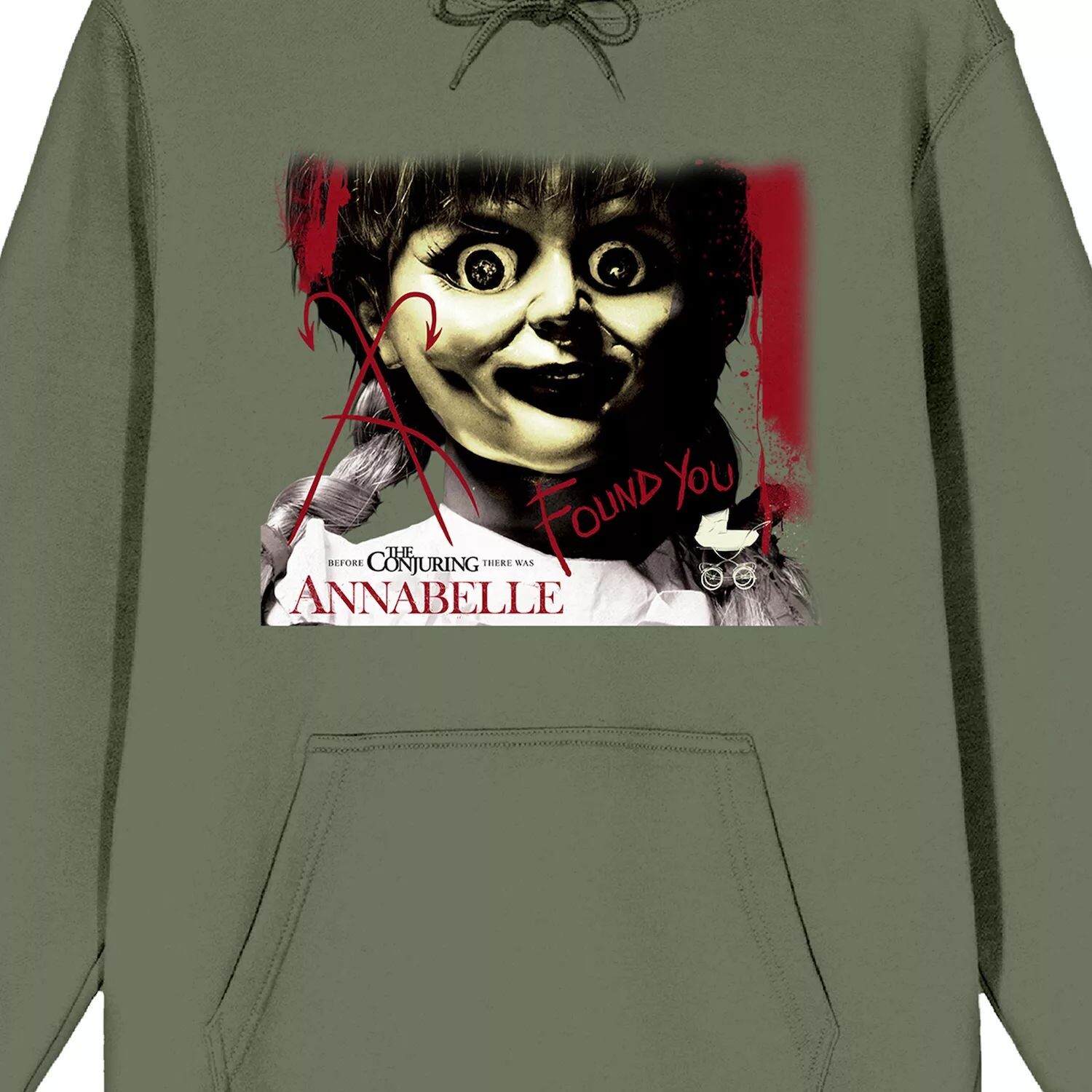 

Мужская худи Annabelle Found You Face Art Licensed Character
