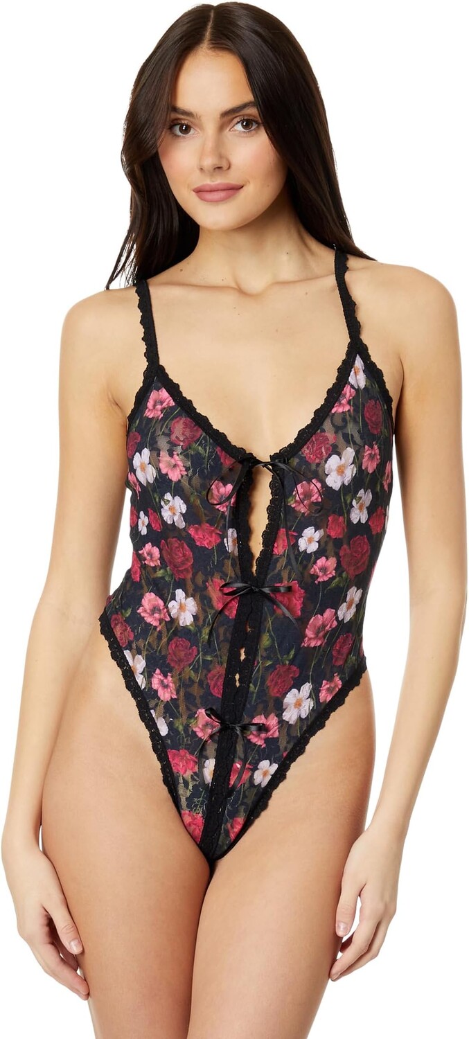 

Открытый Тедди с принтом Hanky Panky, цвет Am I Dreaming (Floral Print)