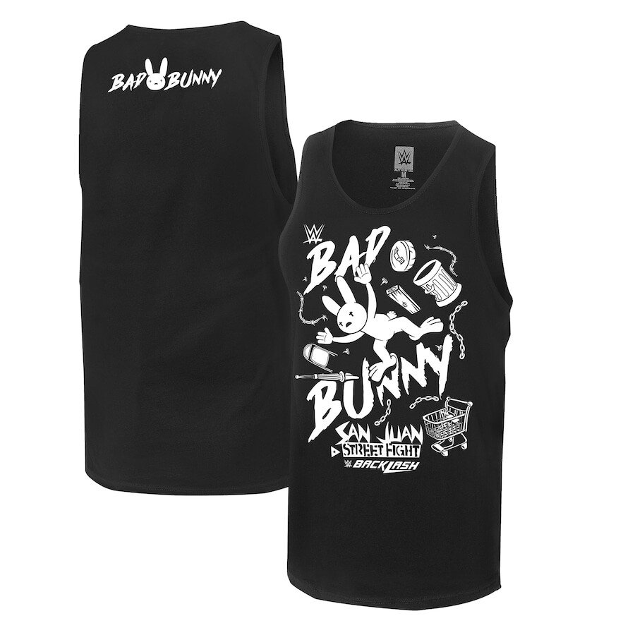

Майка WWE Authentic Bad Bunny, черный