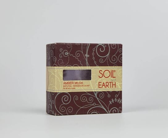 

Восточное мыло с амброй и мускусом, 125 г Soil and Earth, Amber Musk