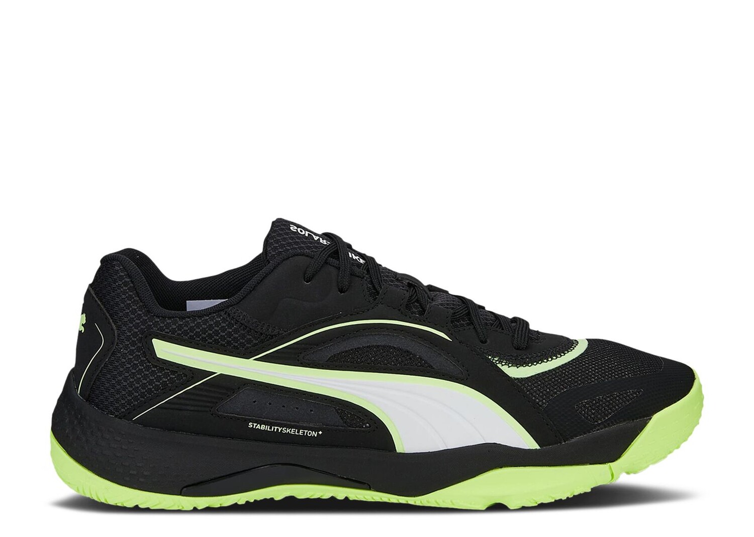 

Кроссовки Puma Solarstrike 2 Racquet 'Black Fizzy Light', черный