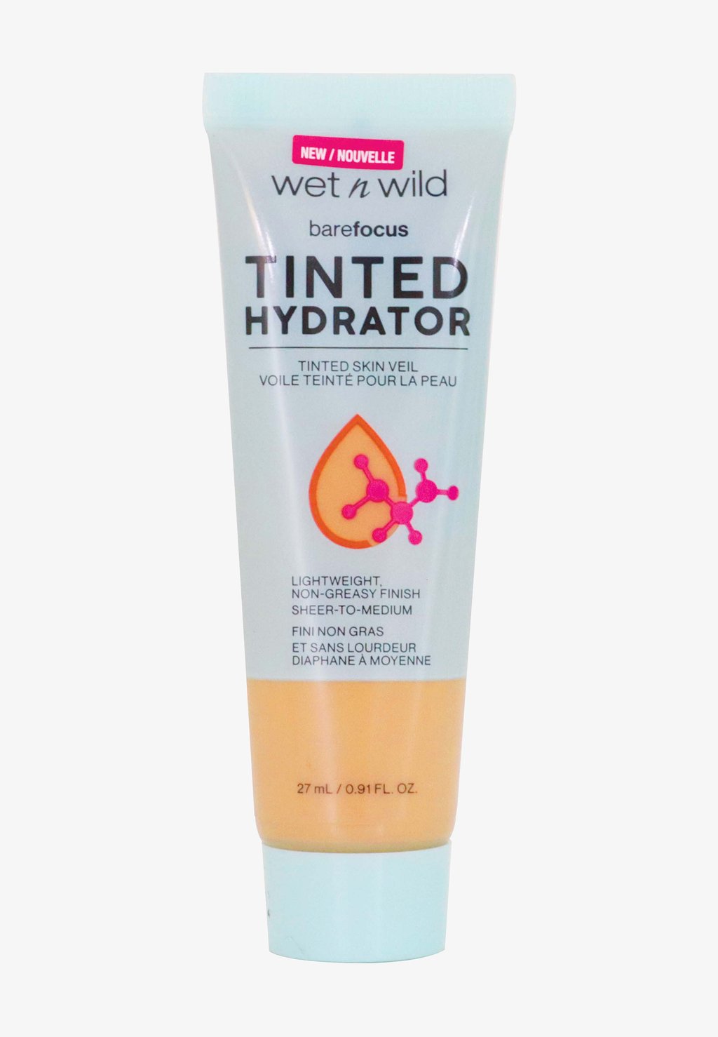 Цветные увлажняющие средства Bare Focus Tinted Hydrator Tinted Skin Veil WET N WILD, цвет medium tan