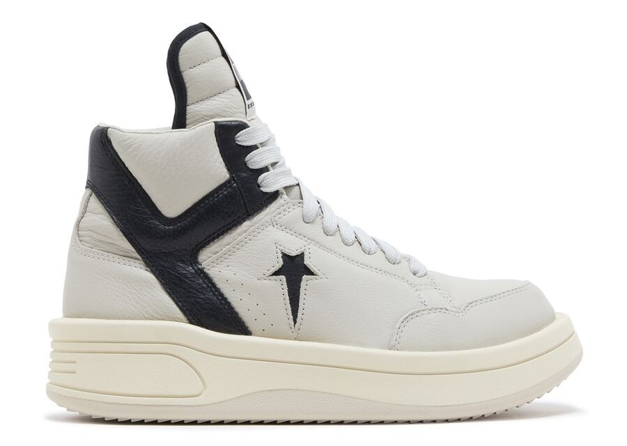

Кроссовки Converse Rick Owens X Drkshdw Turbowpn Mid 'Oyster Black', кремовый