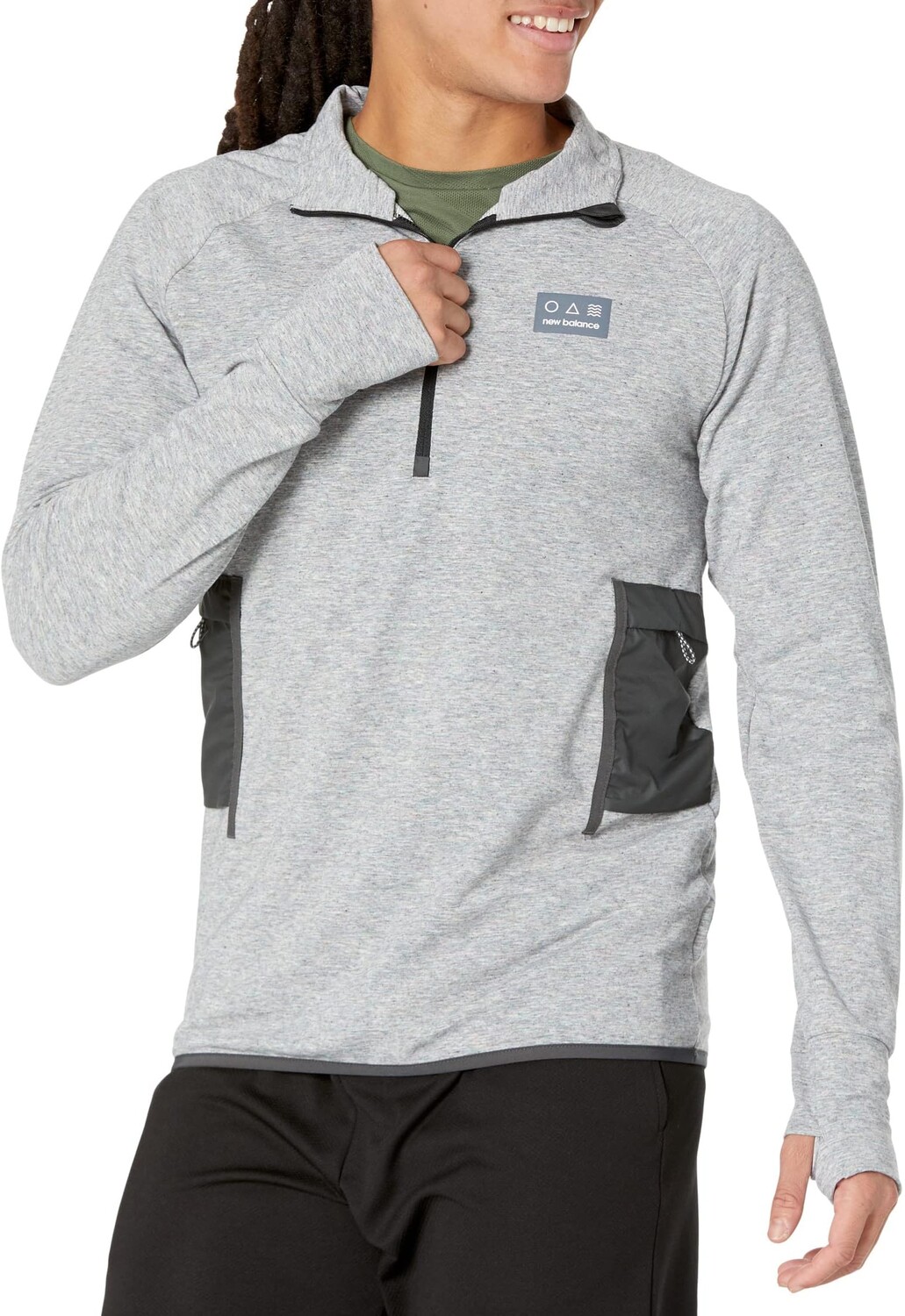

Вездеходные кроссовки Impact Run Spinnex на молнии 1/2 New Balance, цвет Spinnex Grey