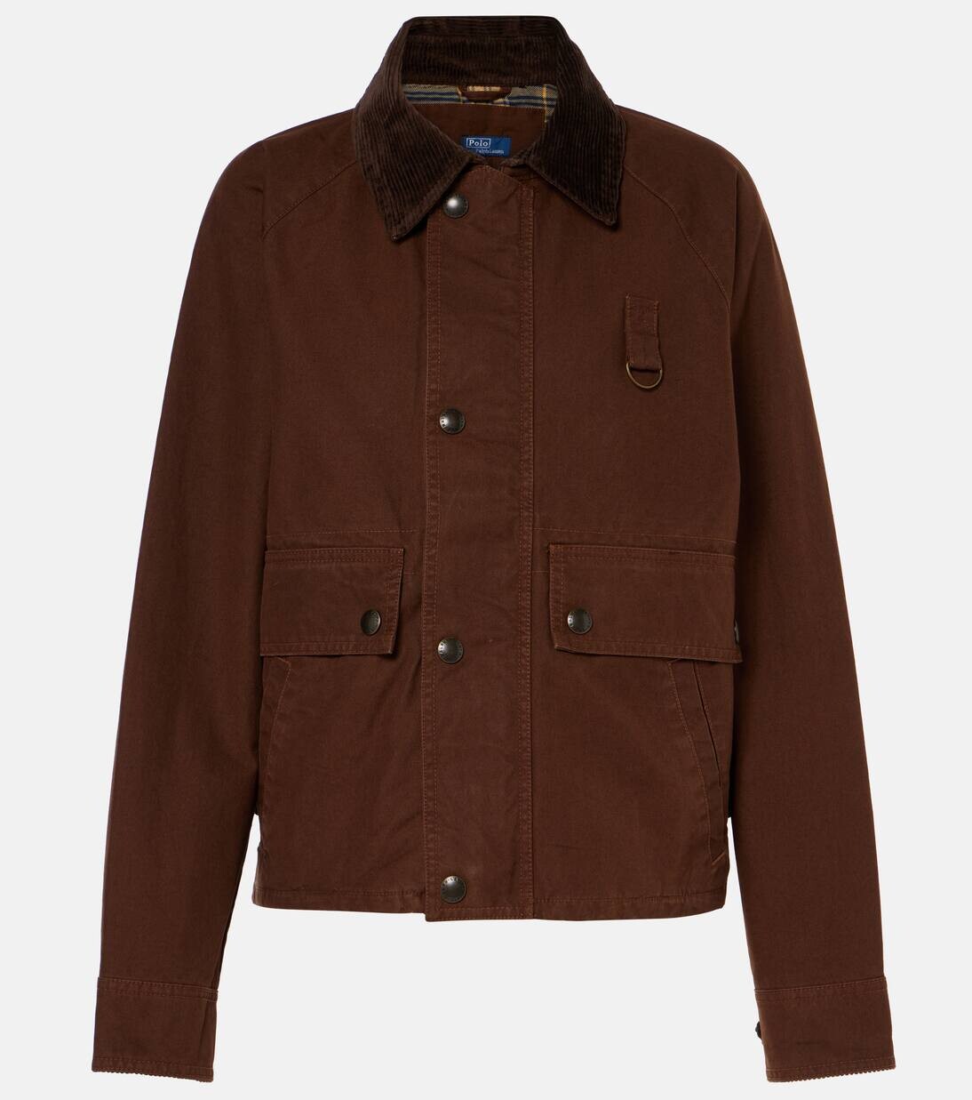 

Куртка из хлопчатобумажной ткани Polo Ralph Lauren, цвет court brown