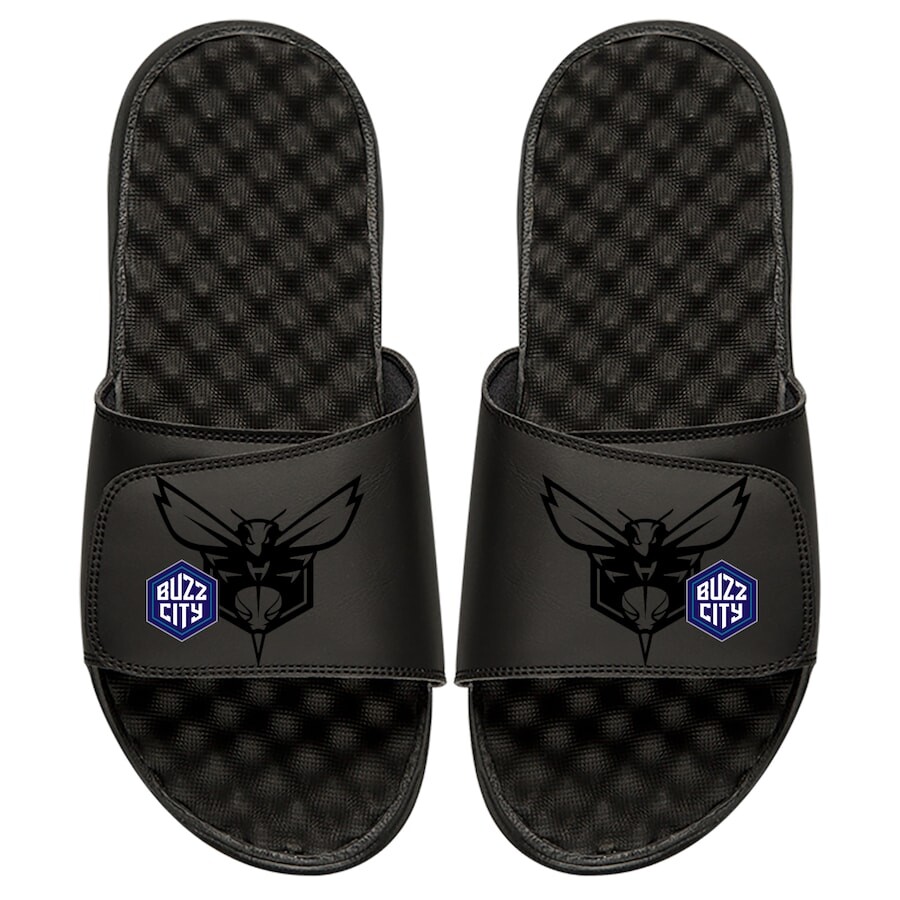 

Шлепанцы ISlide Charlotte Hornets, черный