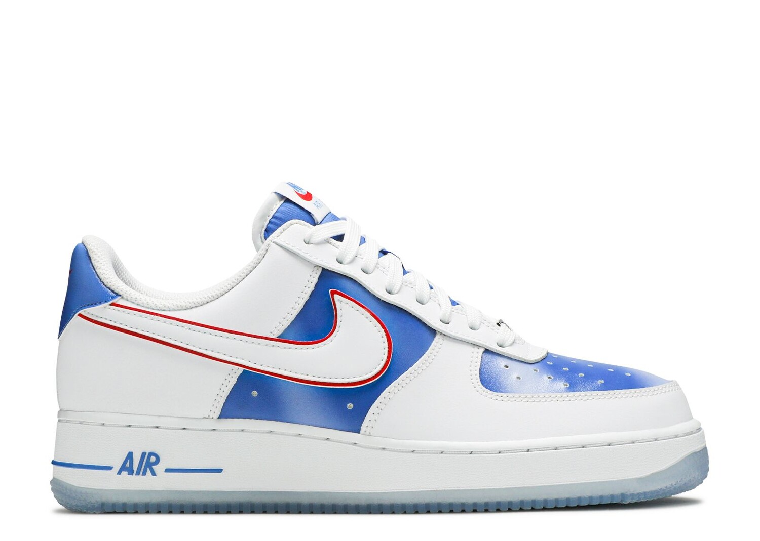 

Кроссовки Nike Air Force 1 Low 'New Jersey Nets Hardwood Classics', белый, Белый;серый