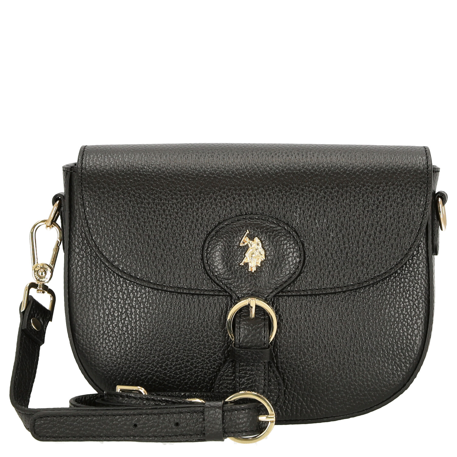 

Сумка через плечо U.S. Polo Assn. Arlington Umhängetasche Leder 23 см, черный