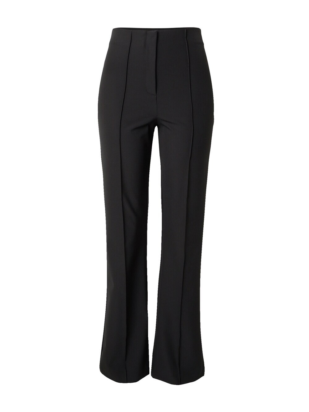 

Расклешенные брюки со складками спереди River Island, черный