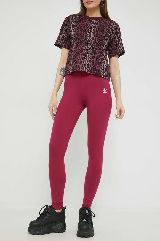 

Леггинсы adidas Originals, фиолетовый