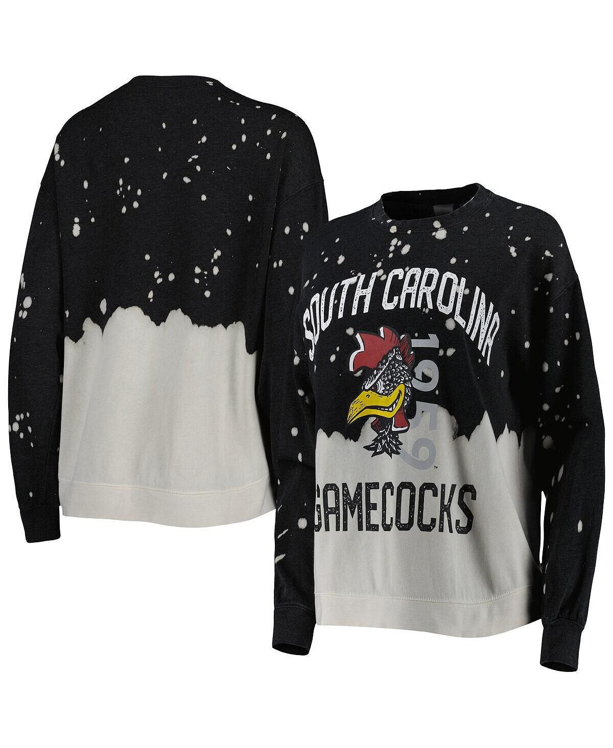 

Женский черный свитшот с выцветшим пуловером South Carolina Gamecocks Twice As Nice Gameday Couture, черный
