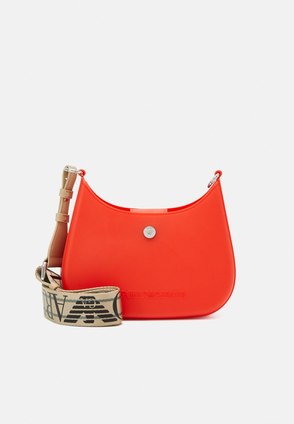 

Сумка на плечо RECYCLED WOMANS MINI BAG Emporio Armani, красный/бежевый