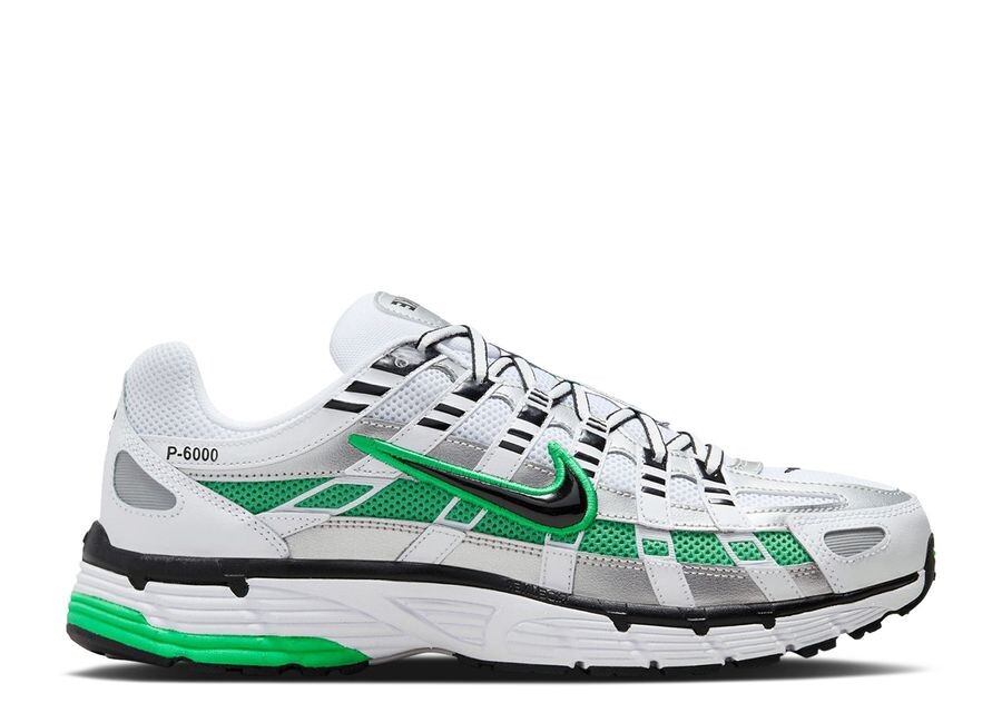 

Кроссовки Nike P-6000 'White Spring Green', белый