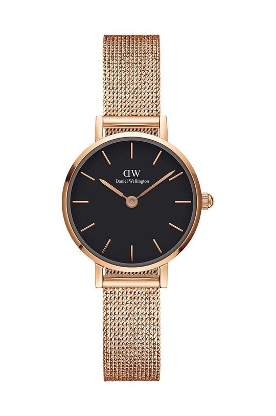 

Дэниел Веллингтон смотрит Petite 24 Pressed Melrose Daniel Wellington, розовый
