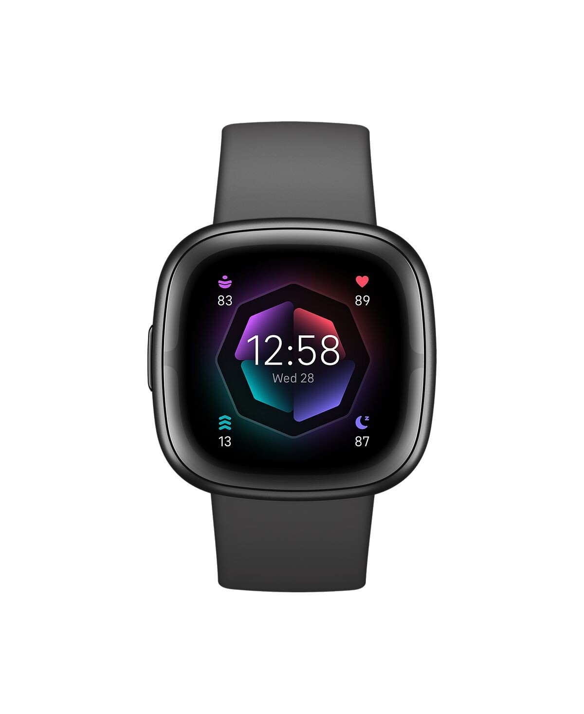 

Умные часы Sense 2 Shadow Grey Graphite, 39 мм Fitbit