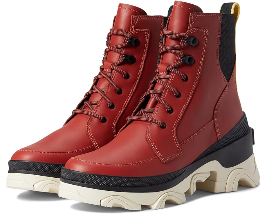 

Ботинки SOREL Brex Boot Lace, цвет Warp Red/Black