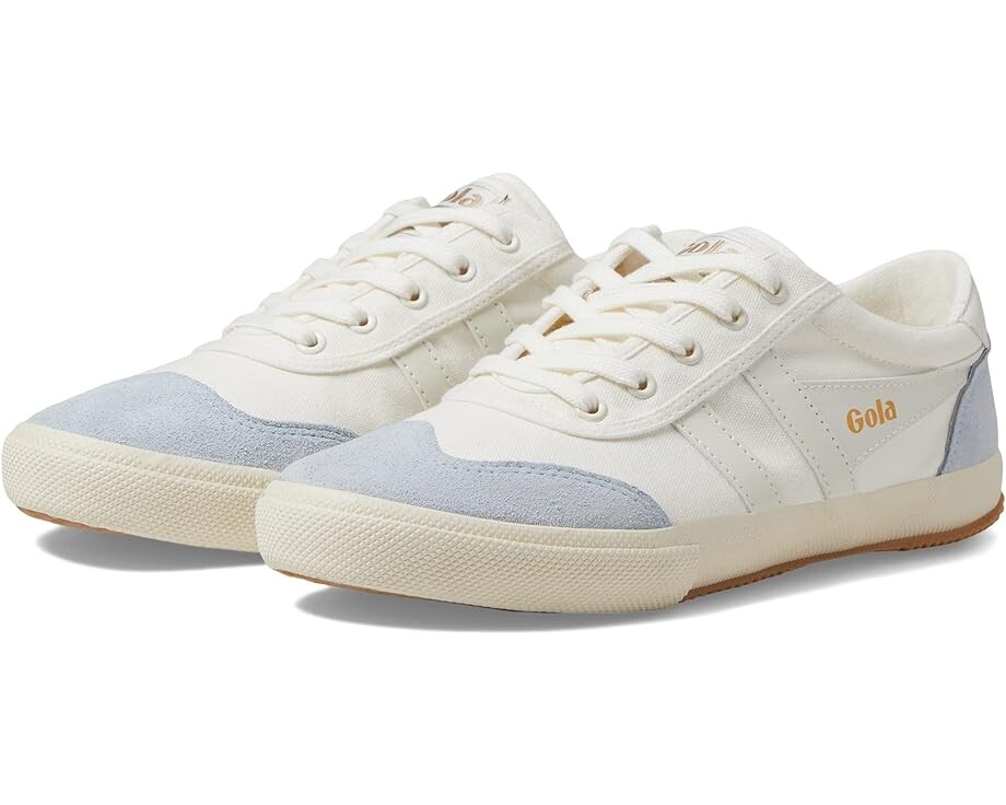 цена Кроссовки Gola Badminton Volley, цвет Off-White/Ice Blue