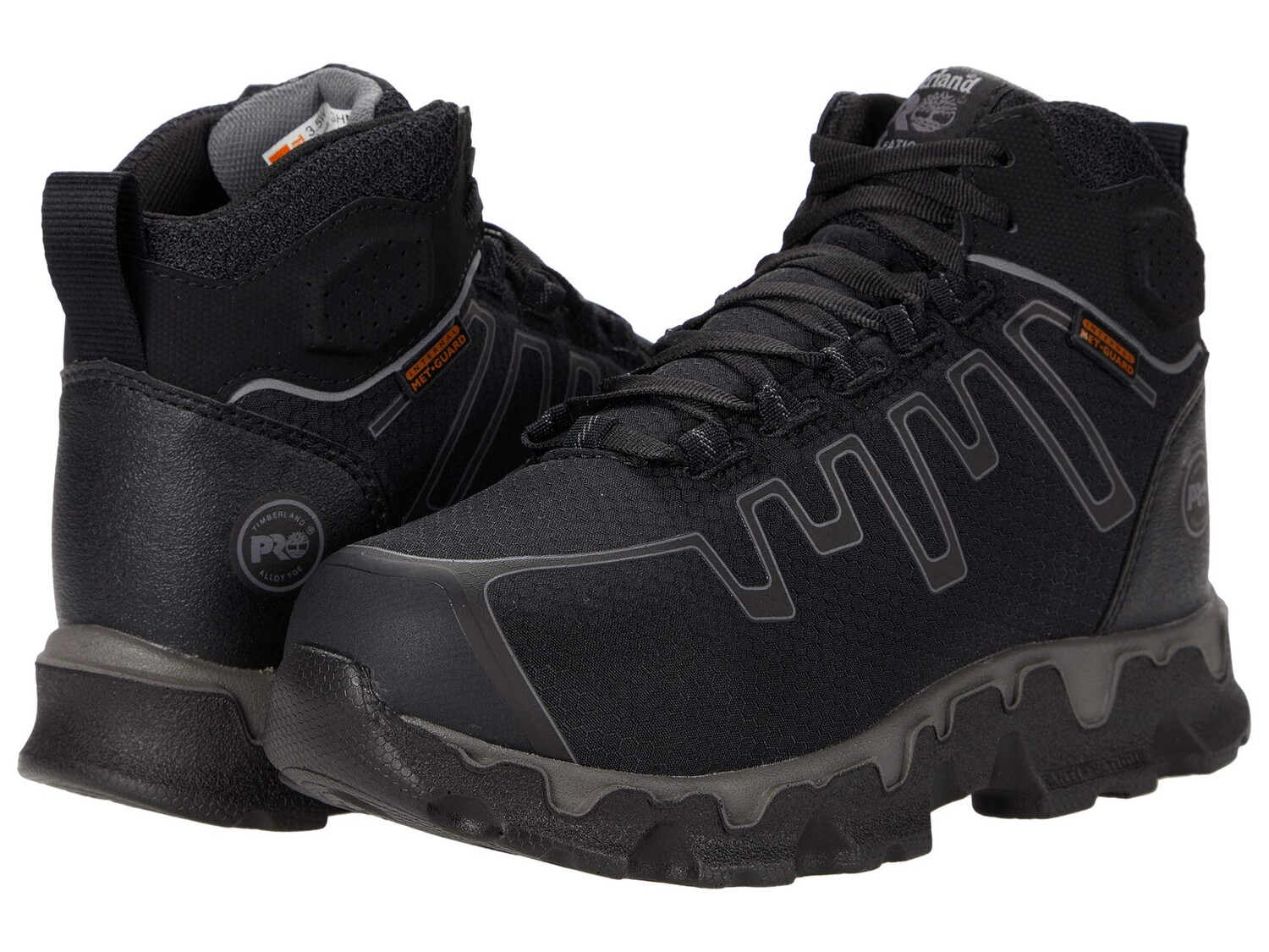 

Ботинки Timberland PRO Powertrain Sport Mid Alloy Safety Toe Internal MetGuard