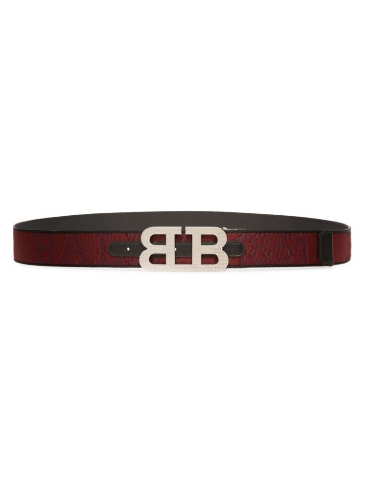 

Ремень Bally Iconic с зеркальной пряжкой Bally, цвет Heritage Red