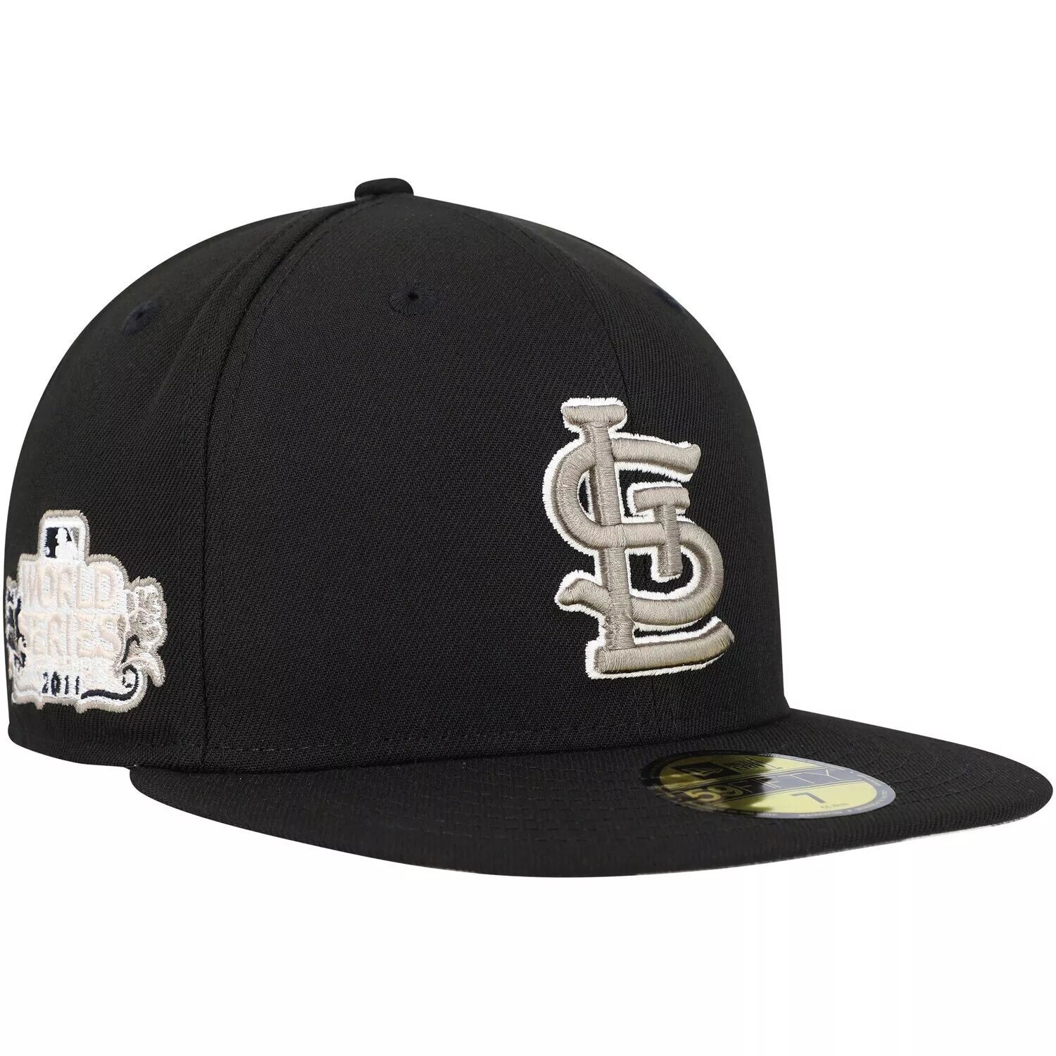 

Мужская облегающая шляпа New Era Black St. Louis Cardinals Chrome Camo 59FIFTY