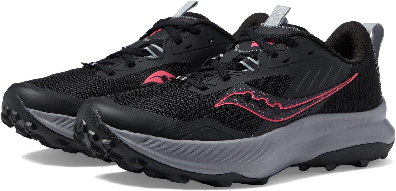 

Кроссовки Blaze TR Saucony, цвет Black/Vizi Pink, Черный