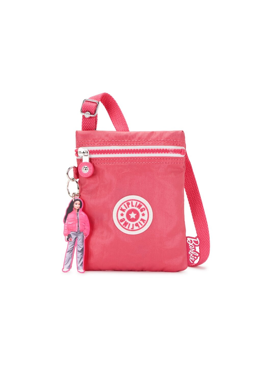 

Сумка через плечо AFIA X BARBIE Kipling, неон фуксия