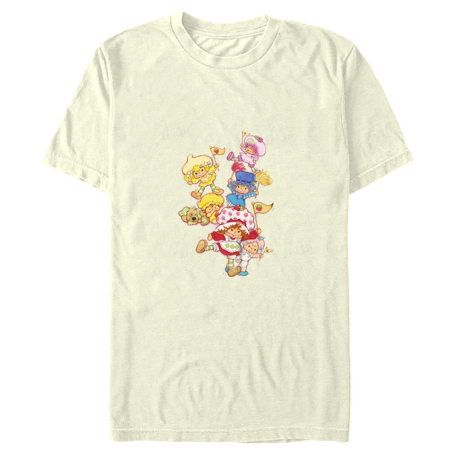 

Детская футболка с изображением бойфренда Strawberry Shortcake Berry Friends с флагами Licensed Character
