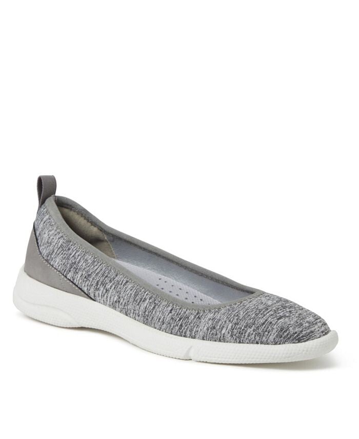 

Женские балетки Mia Easy Foam Dearfoams, цвет Gray Heather