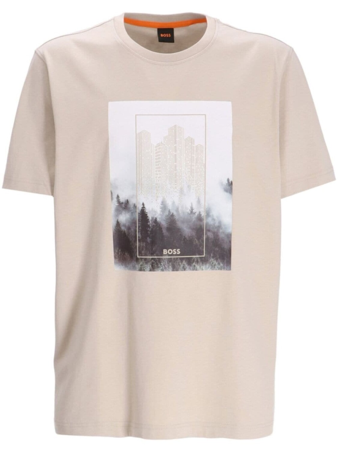 

BOSS футболка Forest, нейтральный цвет