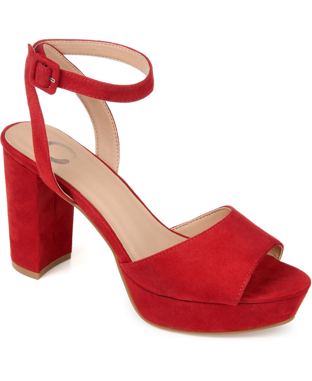 

Женские сандалии на платформе Nairri Journee Collection, красный